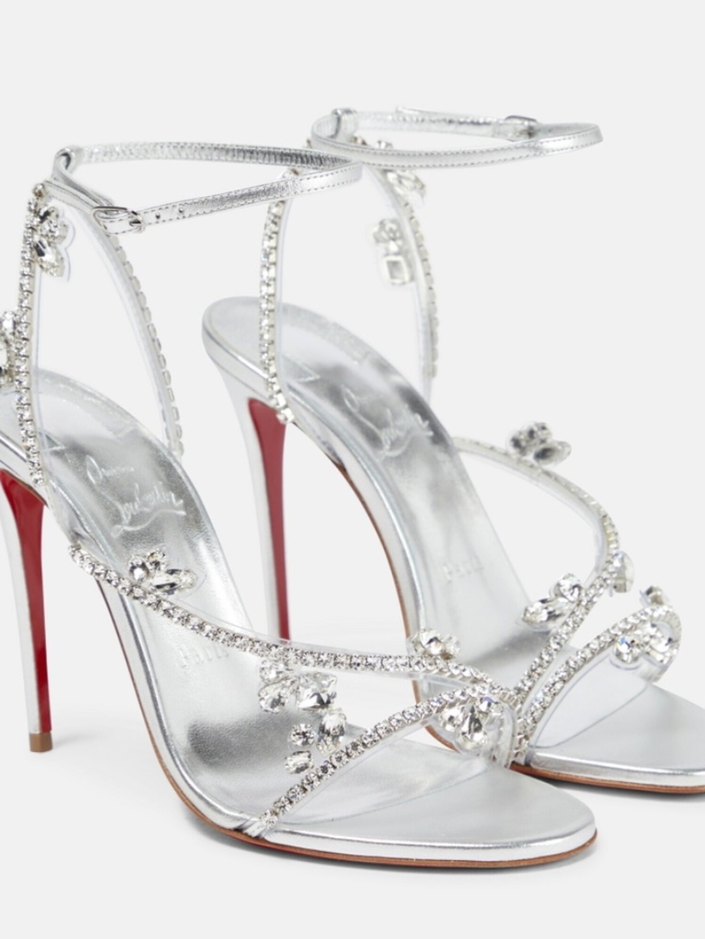 Christian Louboutin - Joli Queen embellished sandals
